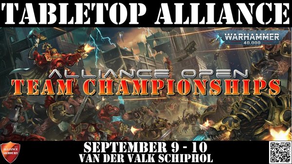 Event E-Ticket - W40K - Alliance Open Team Championship 2023