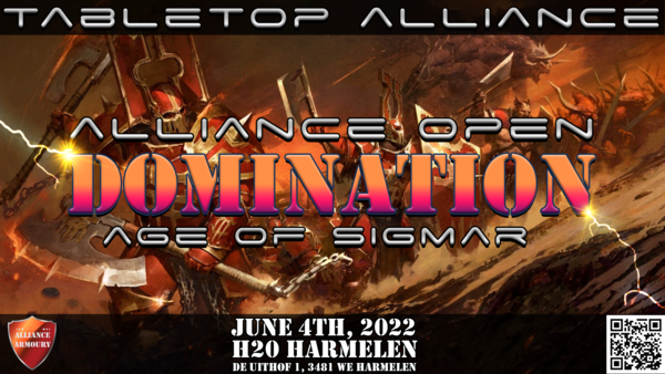 Event E-ticket - Age of Sigmar - Domination